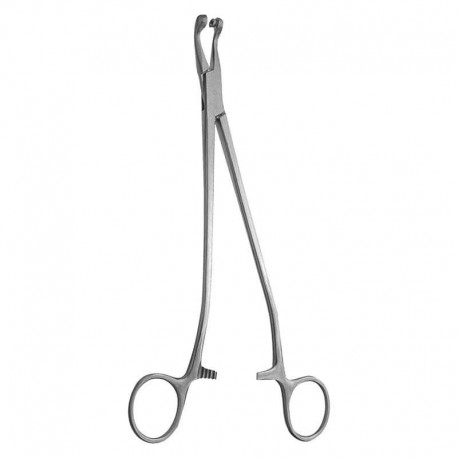 Sopher Ovum Forceps, 14.0 Mm Jaw, W/ Out Ratchet, 13" (33.0 Cm)